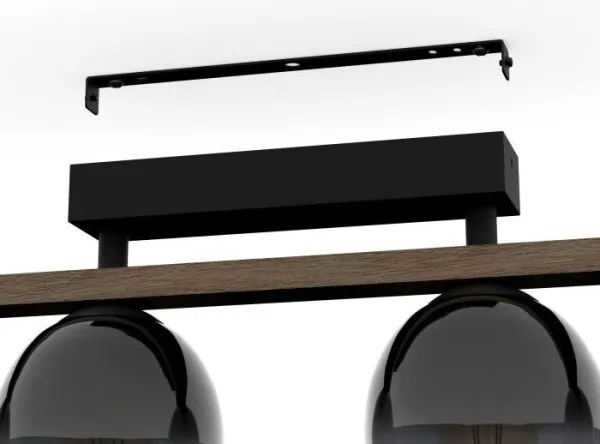 Eglo 900185 - Felületre szerelhető csillár FILAGO 4xE27/40W/230V