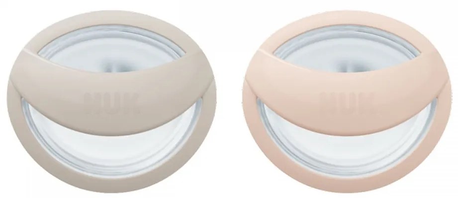 Baba cumi NUK MommyFee 0-9h 2db krémszínű