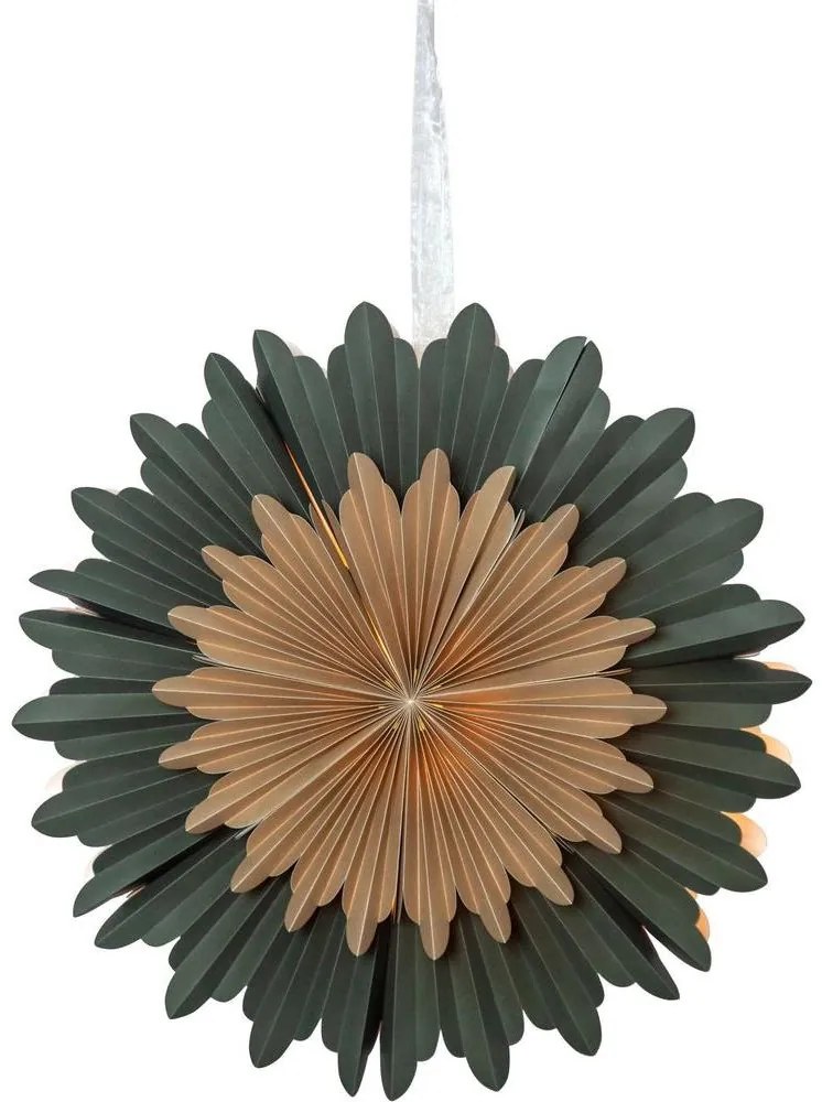 Eglo 411383 - Karácsonyi dekoráció CRYSTAL zöld