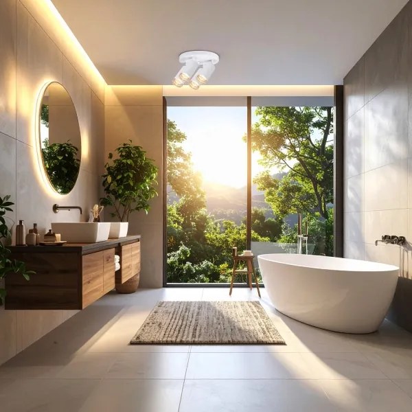 Brilagi - Fürdőszobai spotlámpa SELE AQUA 4xGU10/30W/230V IP44 fehér