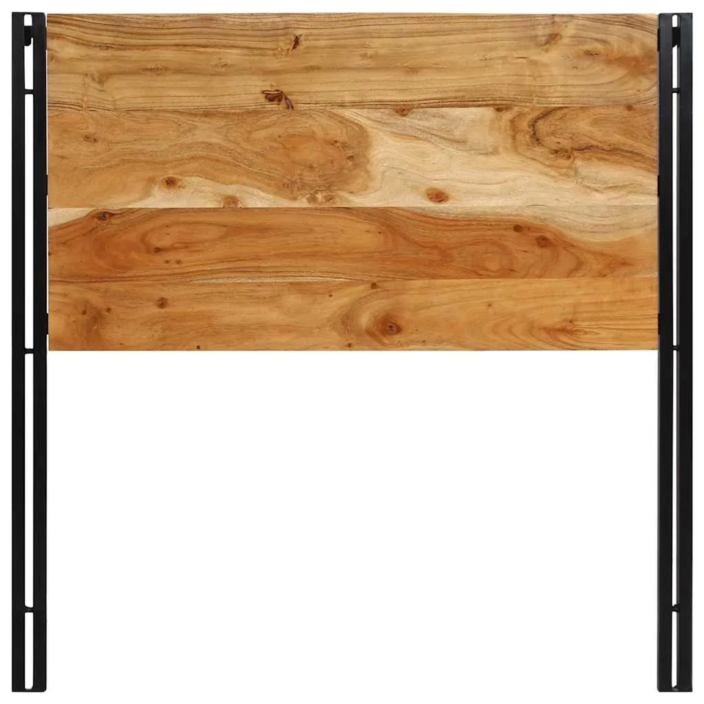tömör fa akác és vas fejtámla 100 cm