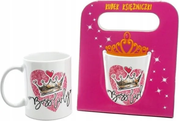 Bögre díszcsomagolásban "Boss Lady" Születésnapi Ajándék Nőnap