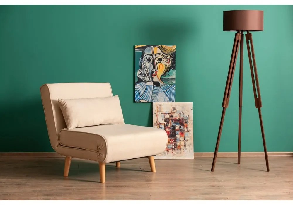 Krémszínű fotel Folde – Artie