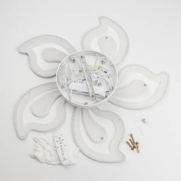 Brilagi - LED Dimmelhető felületre szerelhető csillár TWIST LED/125W/230V 3000-6500K + távirányító