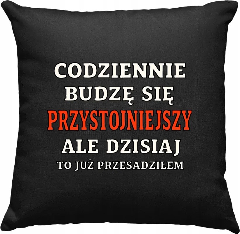 Párna Jóképű fiú fekete