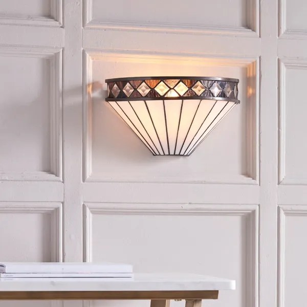 Endon 64149 - Tiffany FARGO fali lámpa 1xE14/40W/230V