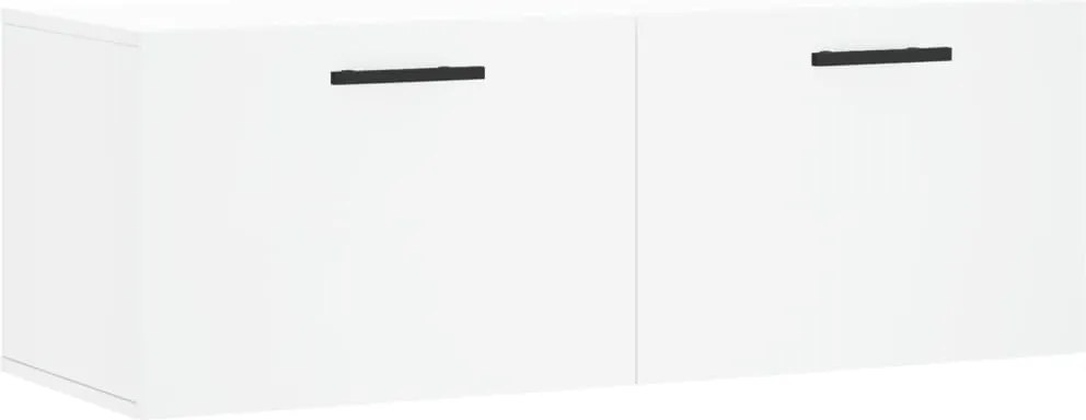 vidaXL fehér szerelt fa faliszekrény 100 x 36,5 x 35 cm