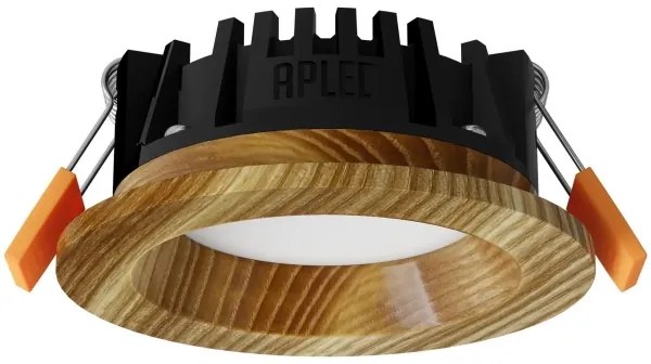 APLED - LED Lámpa RONDO WOODLINE LED/3W/230V 3000K átm. 9 cm kőris tömör fa