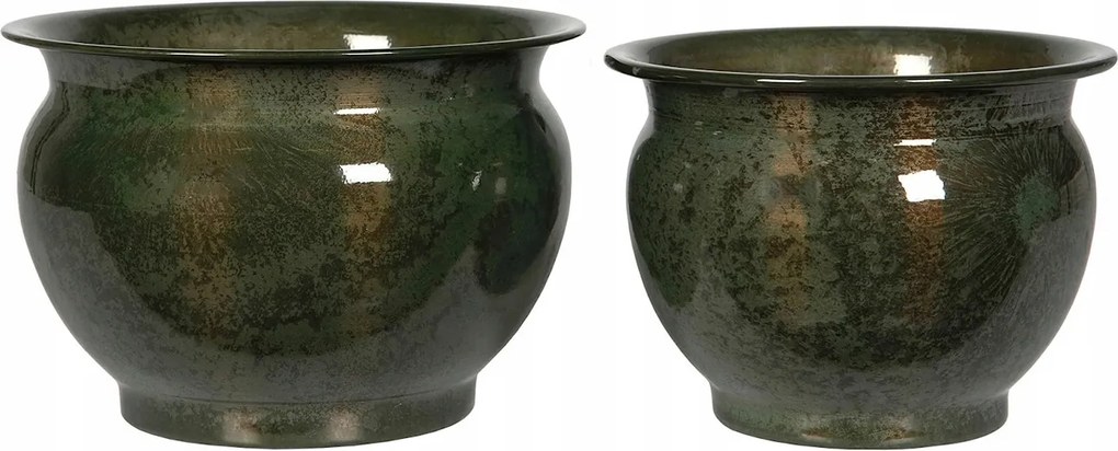 Virágtartó Erkélyre Teraszra Zöld Loft 21cm Bonsai Virágok