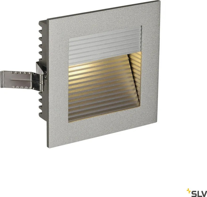SLV FRAME CURVE 111292 Beépíthető lépcsőházi lámpa 1x1W/LED 3000K 60LM IP20