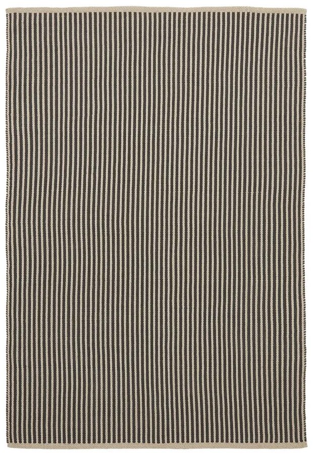 Fekete-bézs kültéri szőnyeg 160x230 cm Satanca – Kave Home