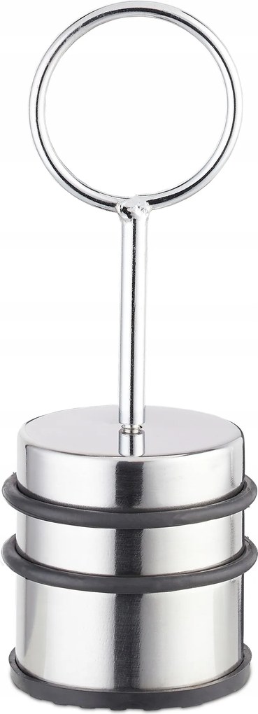 Ütköző szabadon álló ajtóhoz Relaxdays 7 cm Ezüst