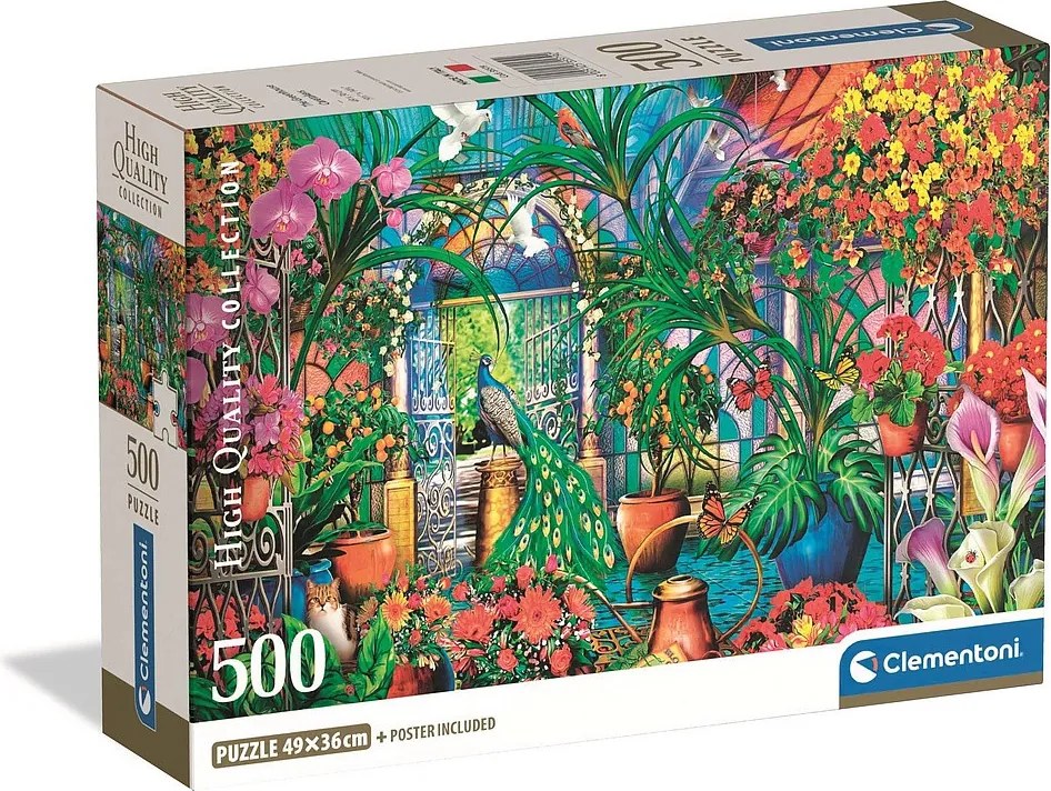 Üvegház Caretakers 500 db-os Compact puzzle Clementoni