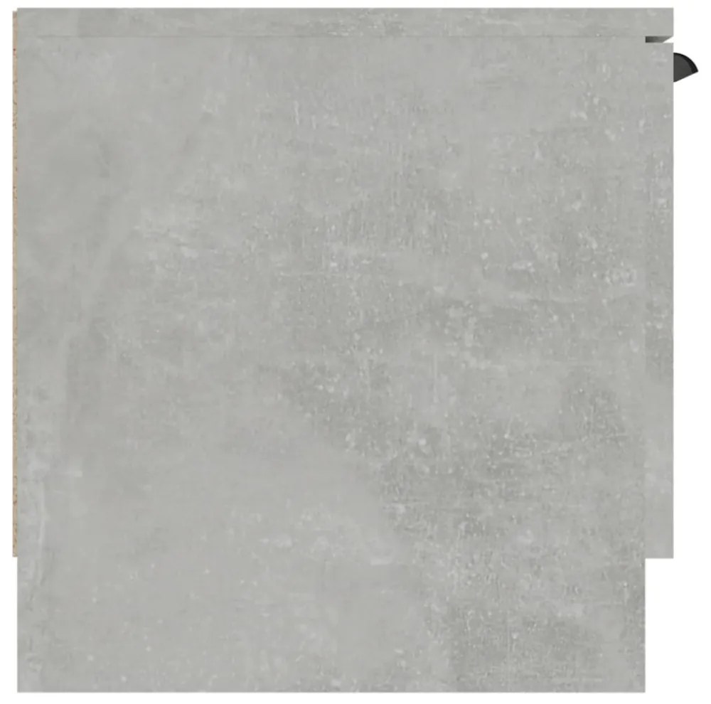 betonszürke szerelt fa TV-szekrény 102 x 35 x 36,5 cm