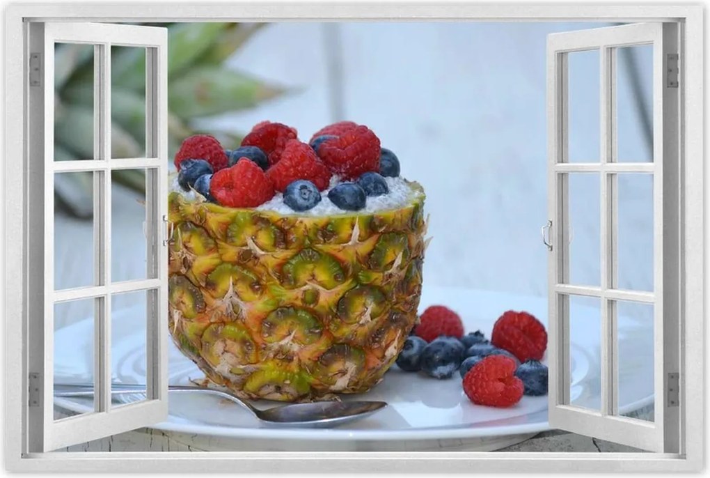 Poszterek 90x60 Töltött ananász