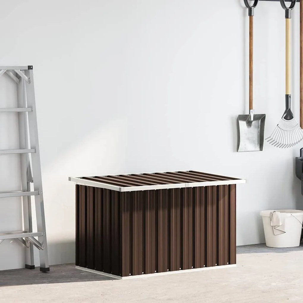 vidaXL barna kerti tárolóláda 109 x 67 x 65 cm