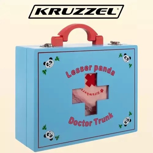 Kis Doktor Készlet - Fa Kruzzel 19869