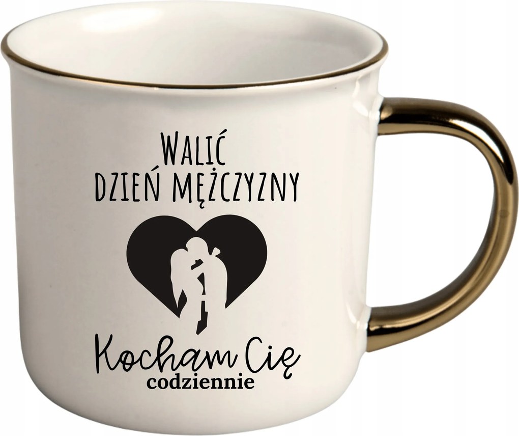 Bögre Fehér Arany Rant Ajándék Vicces Nőnap Dörömbölés Férfinap