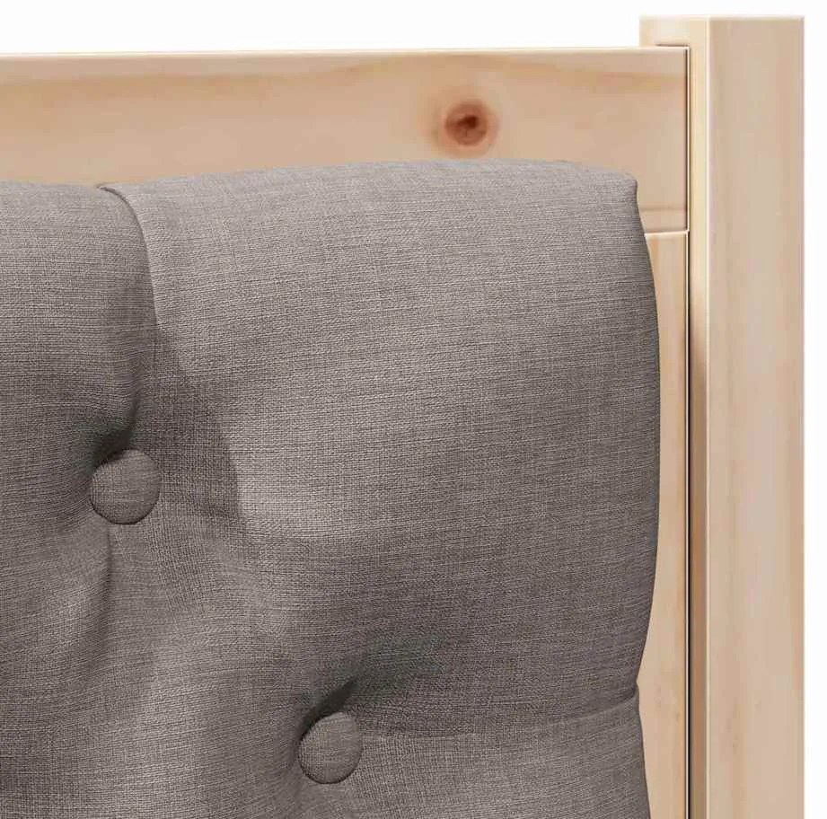 Fejtámla Egyéb Barna és taupe 80 cm Tömör fenyőfa