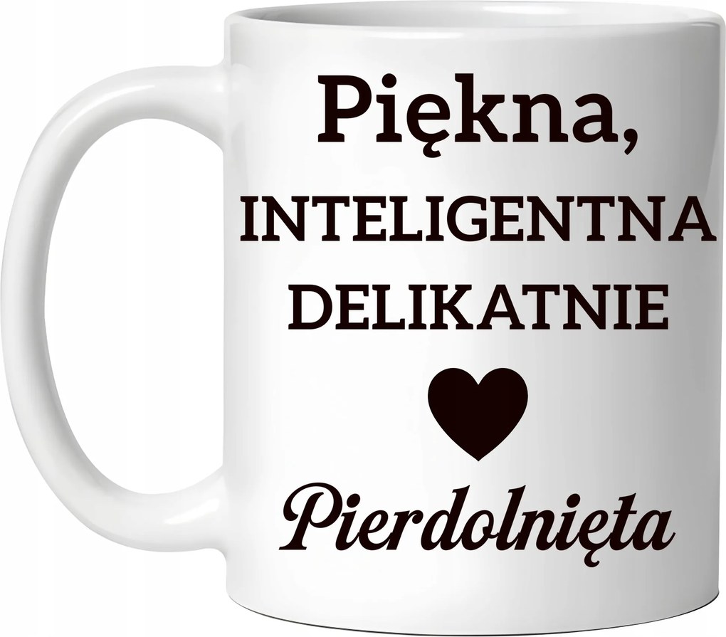 Bögre Gyönyörű Intelligens Ajándék Feleségnek Barátnőnek 330ml