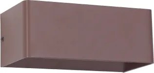 Brilagi - LED Kültéri fali lámpatest DONNANI LED/7W/230V 20 cm barna IP44