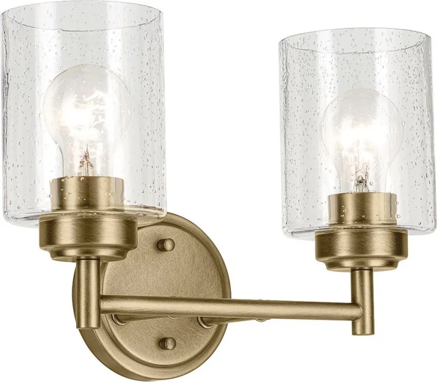 Kichler Winslow KL-WINSLOW-2W-NBR Fali lámpa 2x60W/E27 IP20