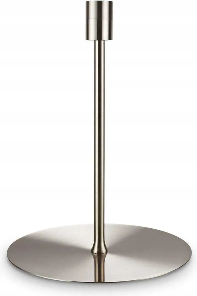 Ideal Lux Set Up Mtl Big Nickel asztali lámpa 259949 E27 1x60W IP20 20cm ülőlámpa
