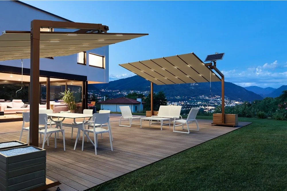 Cosmos oldalkaros napernyő 300 x 480 cm