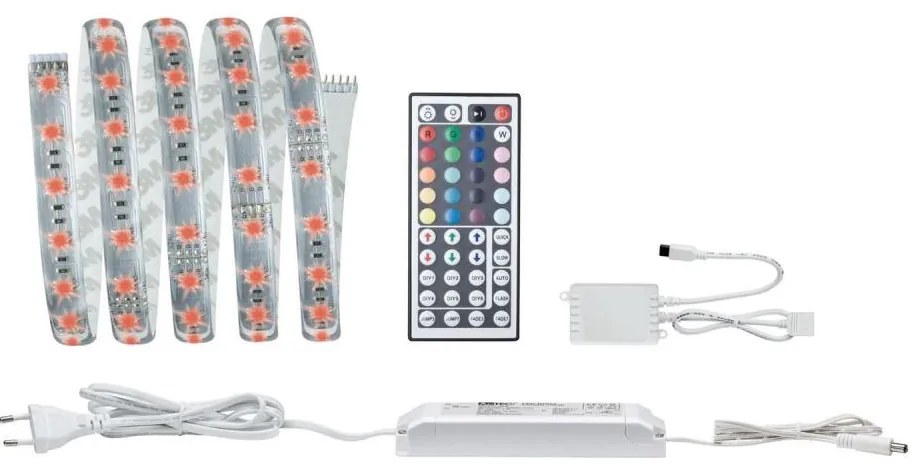 Paulmann 70674 -LED RGB/22W Dimmelhető szalag MAXLED 1,5 m 230V+ távirányítás