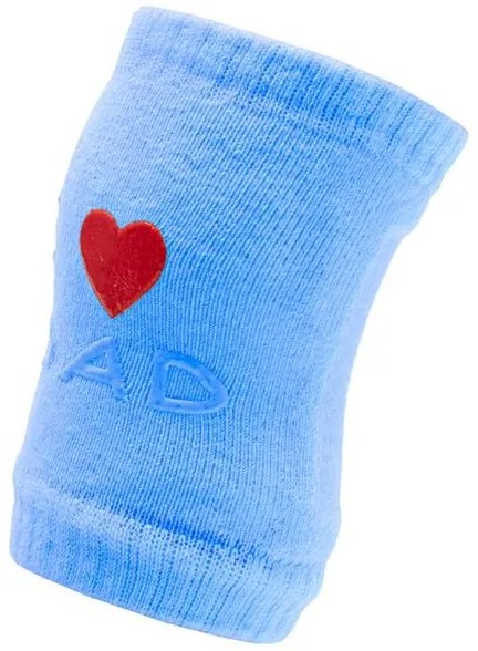 Gyermek térdvédő New Baby ABS-el I Love Mum and Dad kék