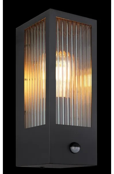 Globo 31980S-Kültéri fali lámpa érzékelővel GUNDULA 1xE27/60W/230V IP44