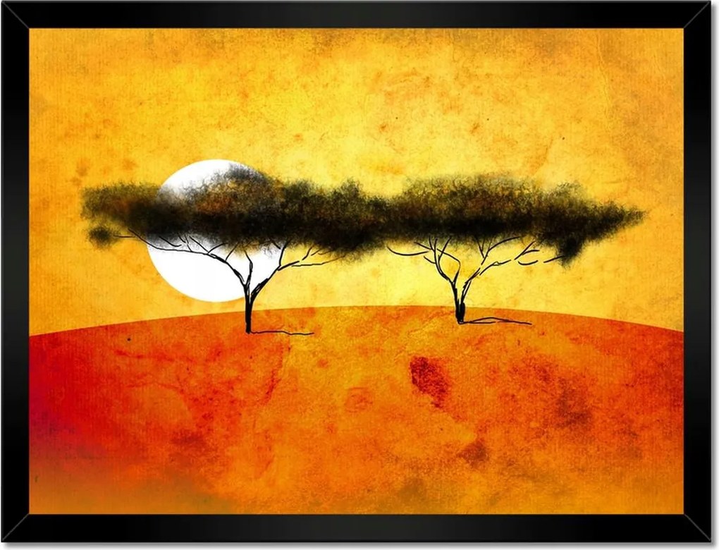 Poszterek keretben 40x30 Esti tájkép