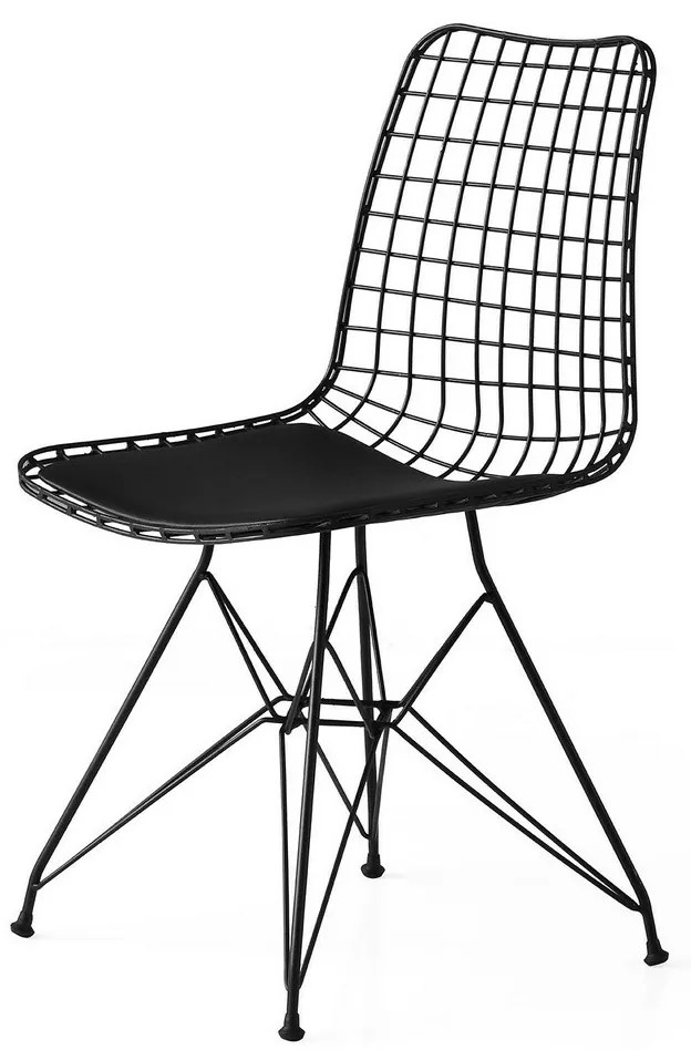 Tivoli Black étkezőszék szett, 2 db