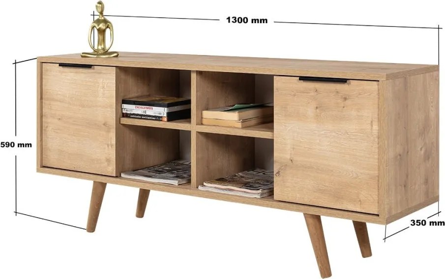 Sina TV-állvány, 130 cm – TR707DWL1181