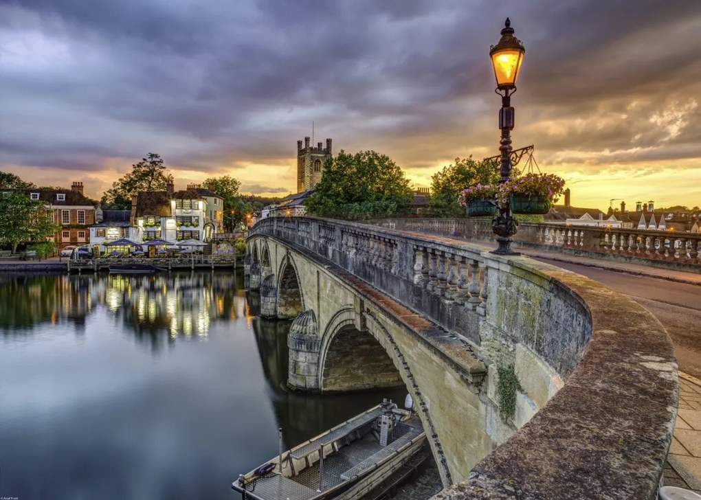 Poszter 70x50cm Híd a Temze felett, Assaf Frank