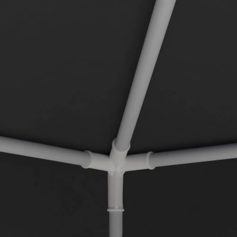 antracitszürke rendezvénysátor 4 x 9 m 90 g/m²