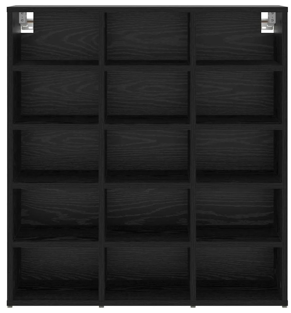 Cipősszekrény polcokkal Musta tammi 77.5 x 30 x 83.5 cm Faanyag