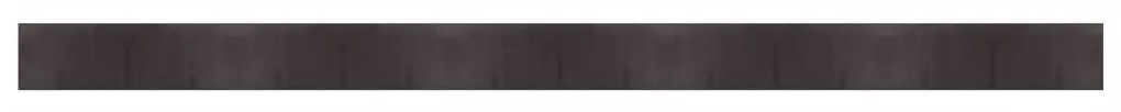 négyszögletű sötétbarna bambusz szőnyeg 60 x 1000 cm