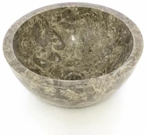 DIVERO Mosdókagyló természetes kőből