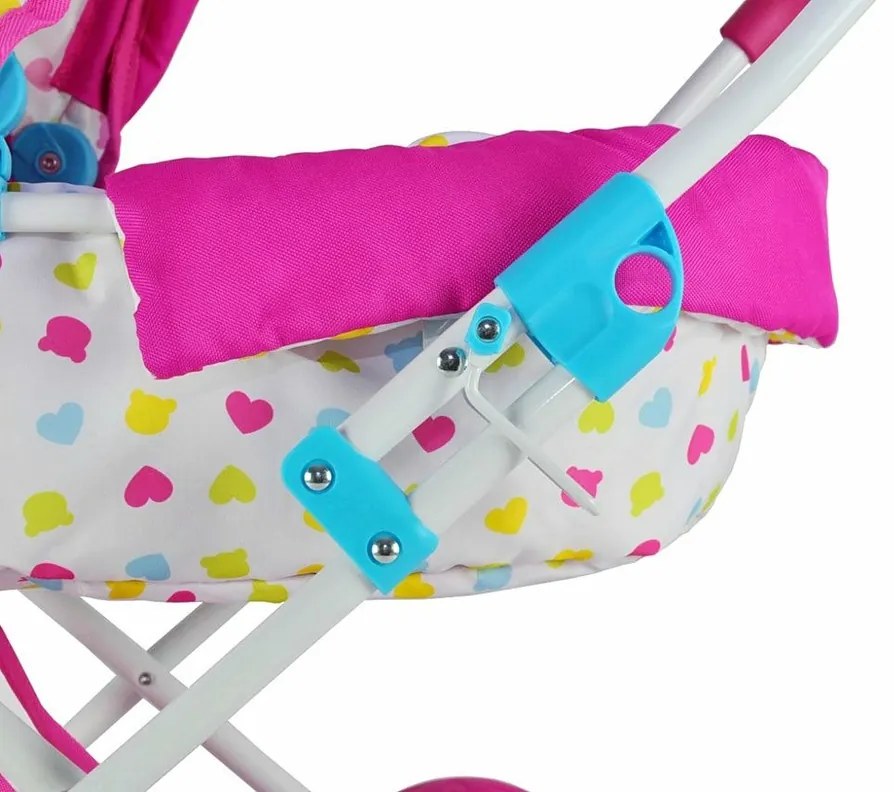 Milly Mally Baby babakocsi Alice Candy, rózsaszín,rózsaszín