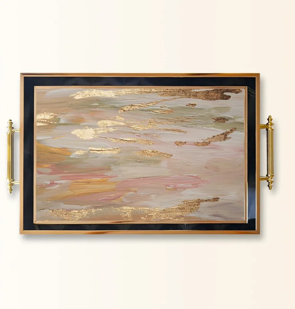 Üveg tálca, 38×24 cm – TPA9852