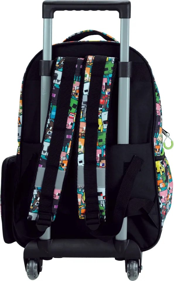 Minecraft Chibi gurulós iskolatáska, táska 46 cm