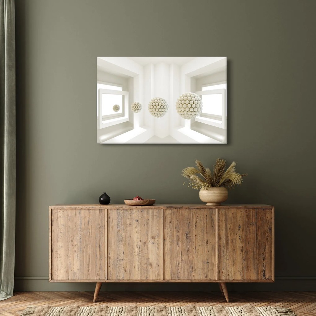 Kép - Kilátás belülre - absztrakt (90x60 cm)
