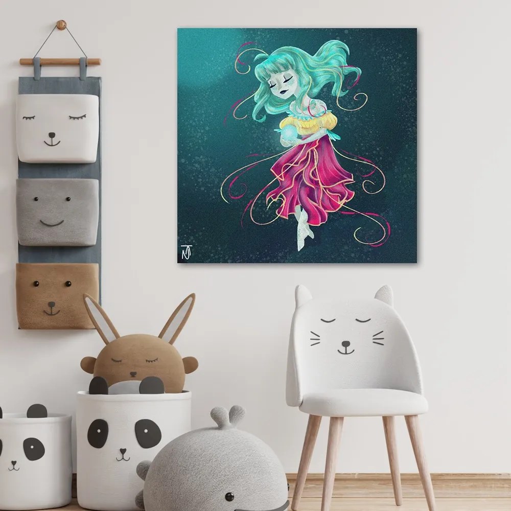 Gario Vászonkép Varázslatos lány - Daniela Herrera Méret: 40 x 40 cm