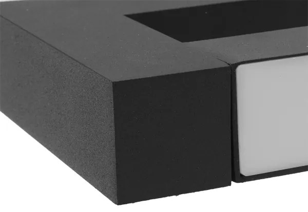 LED Kültéri fali lámpa 2xLED/16W/230V IP54 90 cm fekete