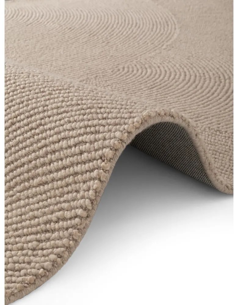 Bézs kézi szövésű gyapjú szőnyeg 200x300 cm Eleni Light Beige – Hanse Home