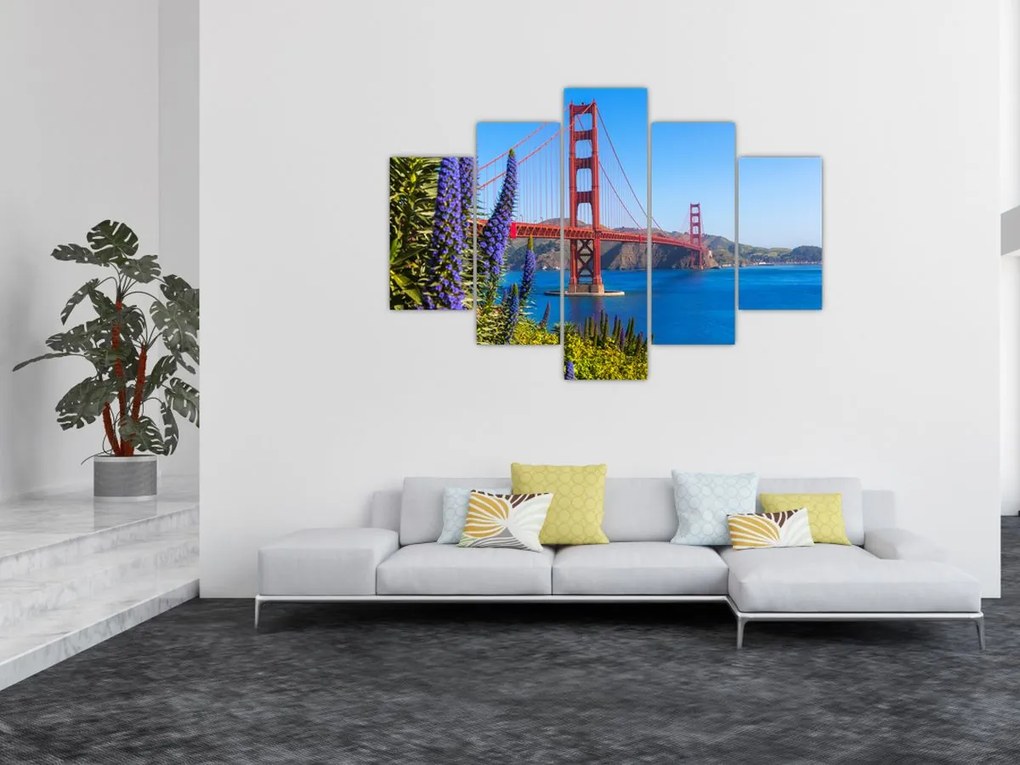 Kép - Golden Gate híd, San Francisco (150x105 cm)