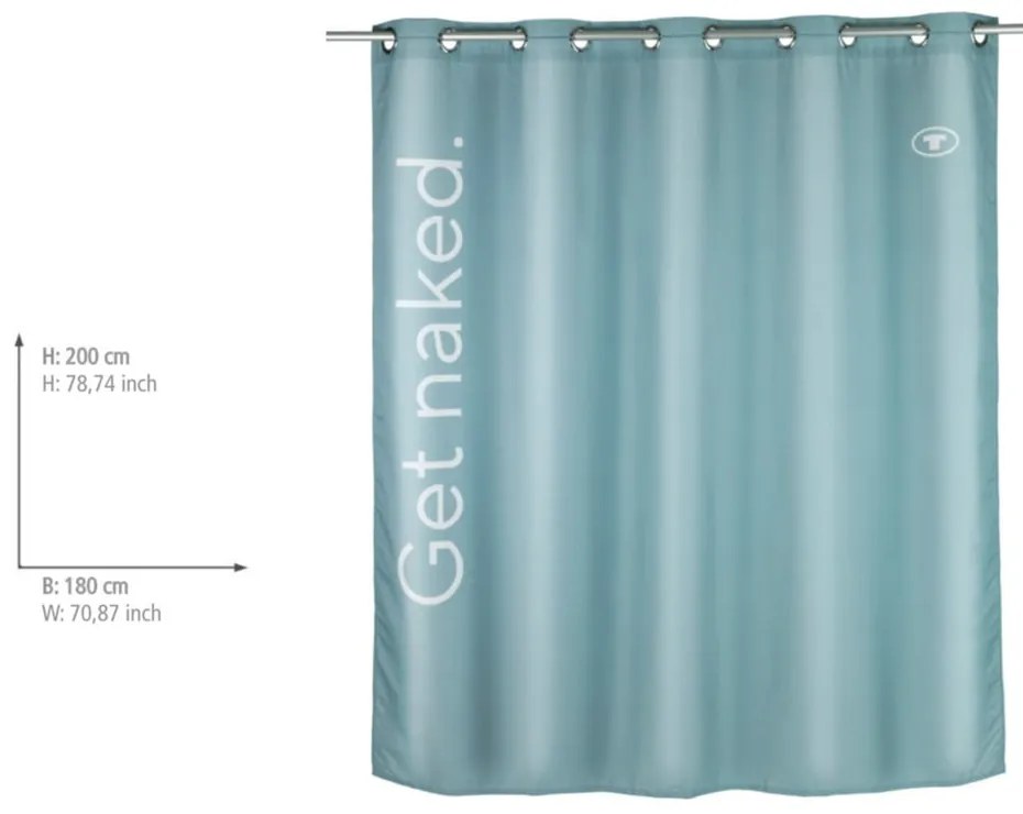 Zuhanyfüggöny 180x200 cm Tom Tailor Get Naked – Wenko