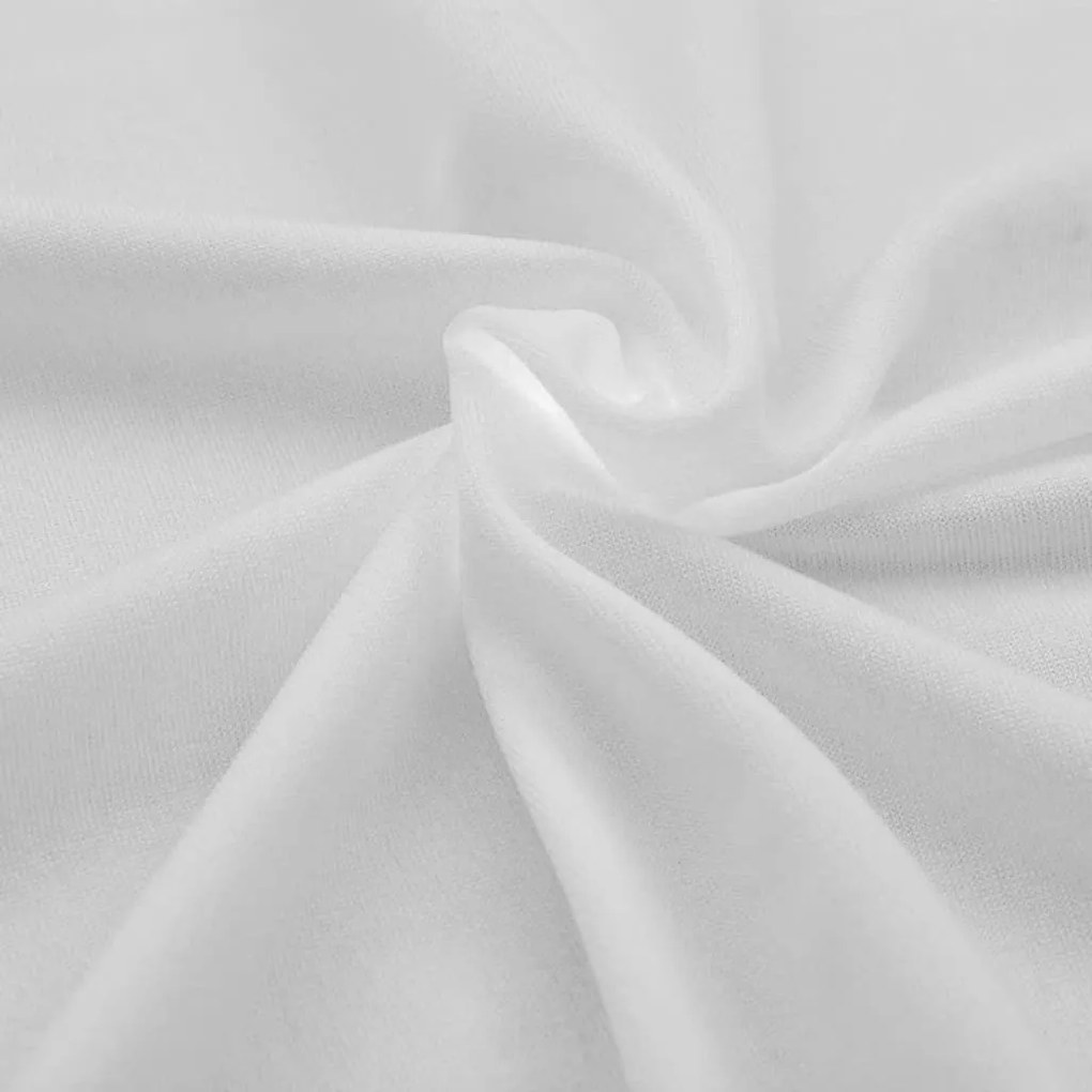Sztreccs asztal védőhuzat 2 db 120x60,5x74 cm fehér