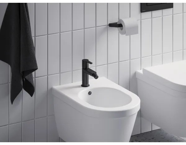 Ravak X070189 - Bidé csaptelep + PURI leeresztő szelep, fekete